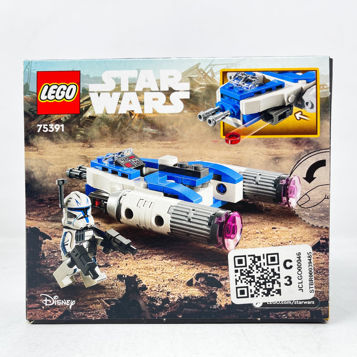Captain Rex Y-wing Microfighter – LEGO Star Wars Set #75391