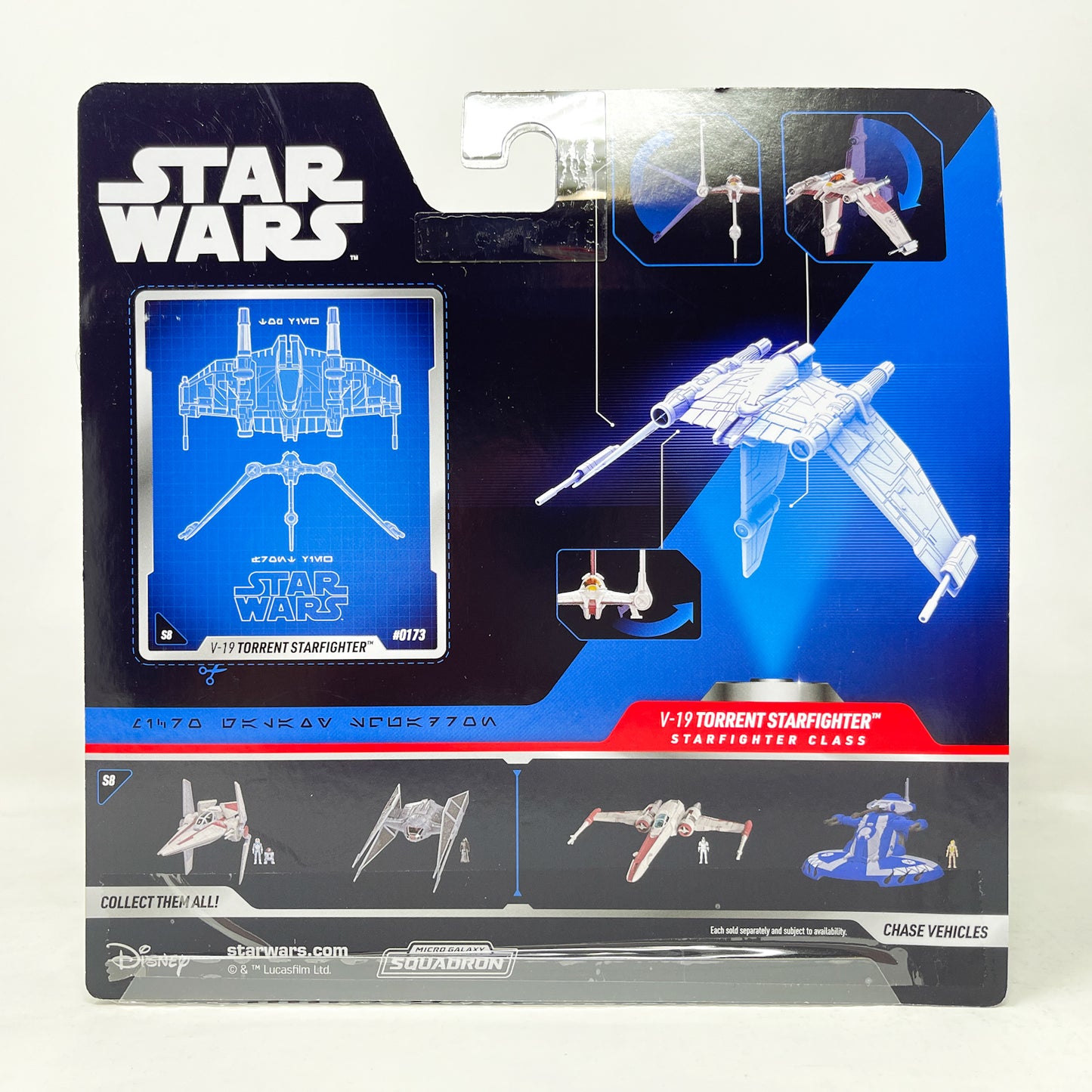 V-19 Torrent Starfighter #0173 – Jazwares Star Wars Micro Galaxy Squadron