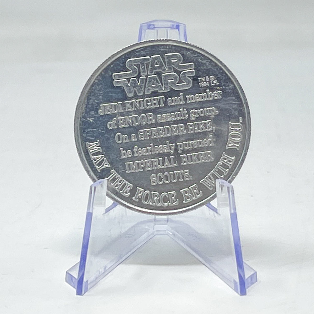Luke Skywalker Endor POTF Coin