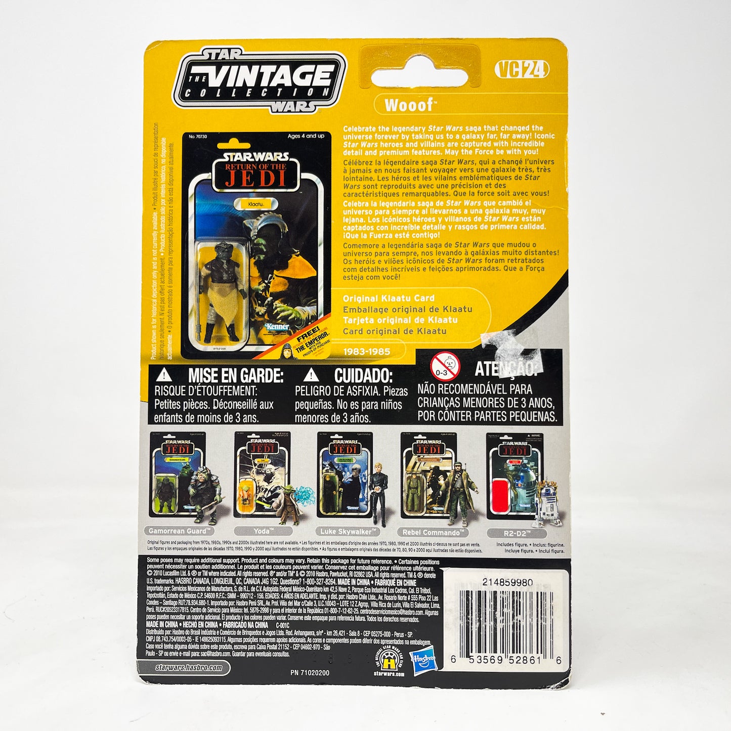 VC024 Wooof - Canadian Corrected Fett Offer - Hasbro Vintage Collection (2010)