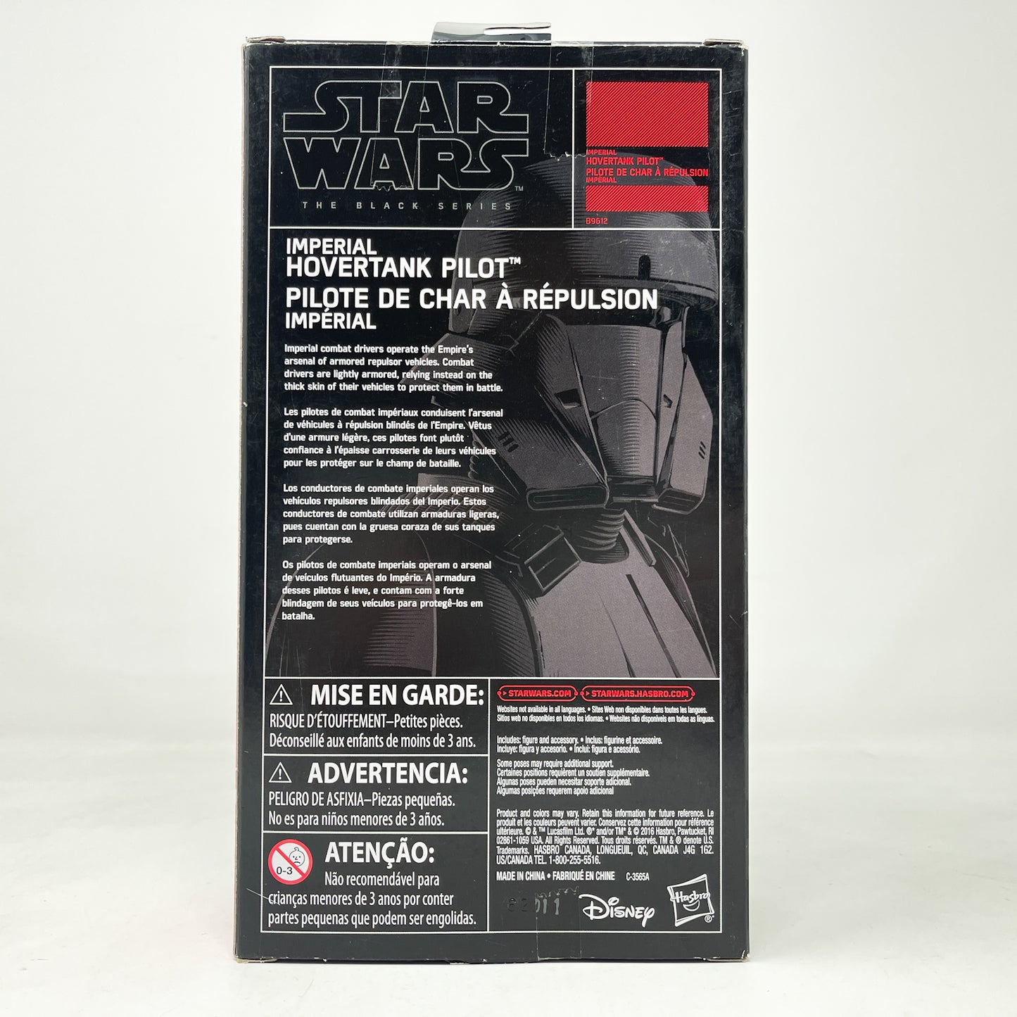 Imperial Hovertank Pilot - Hasbro Black Series (2016)