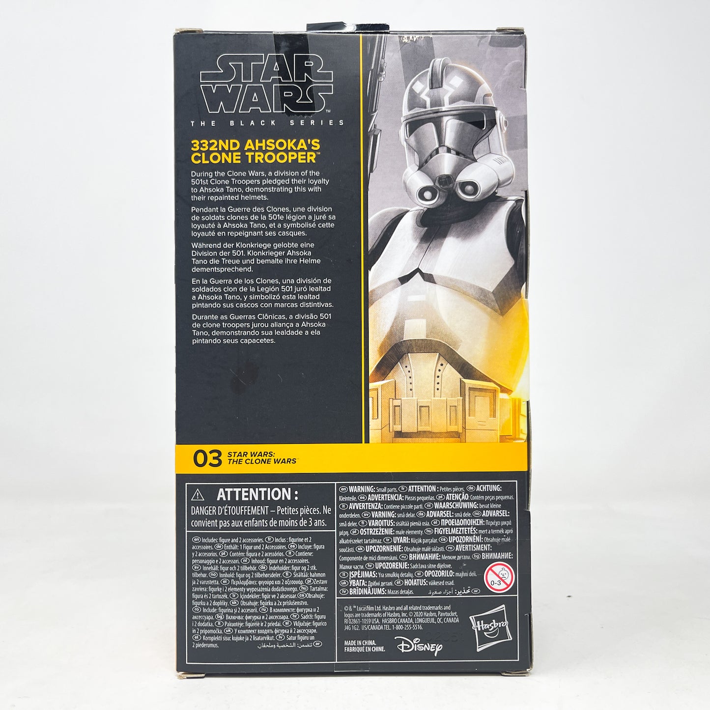 332nd Clone Trooper CW 03 - Hasbro Black Series (2020)