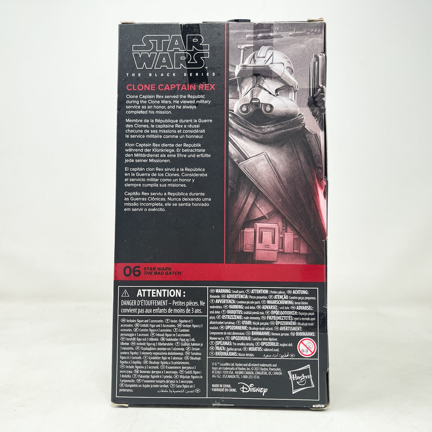 Clone Captain Rex (The Bad Batch) BB 06 - Hasbro Black Series (2021)