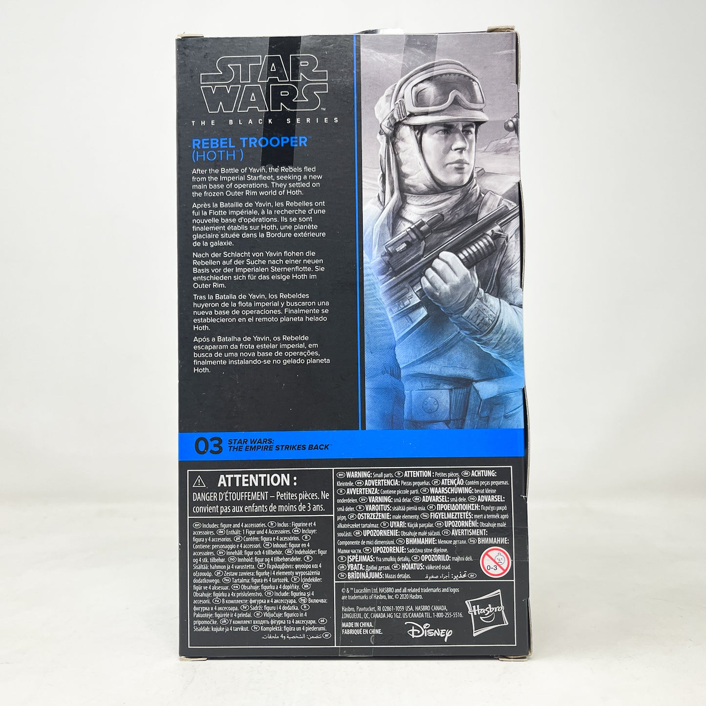 Rebel Trooper (Hoth) ESB 03 - 40th Anniversary - Hasbro Black Series (2020)