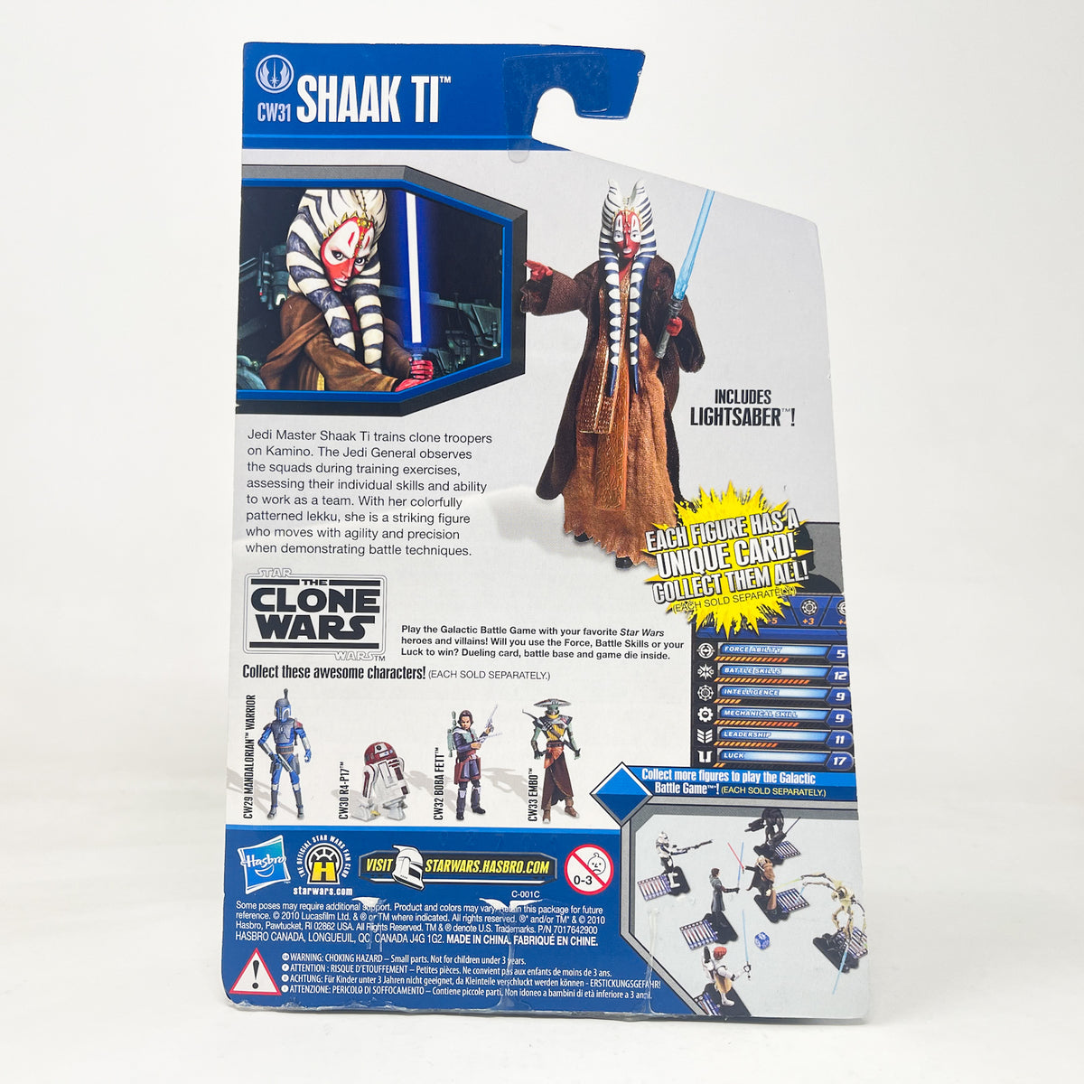 Shaak Ti CW31 - Hasbro Clone Wars 2010