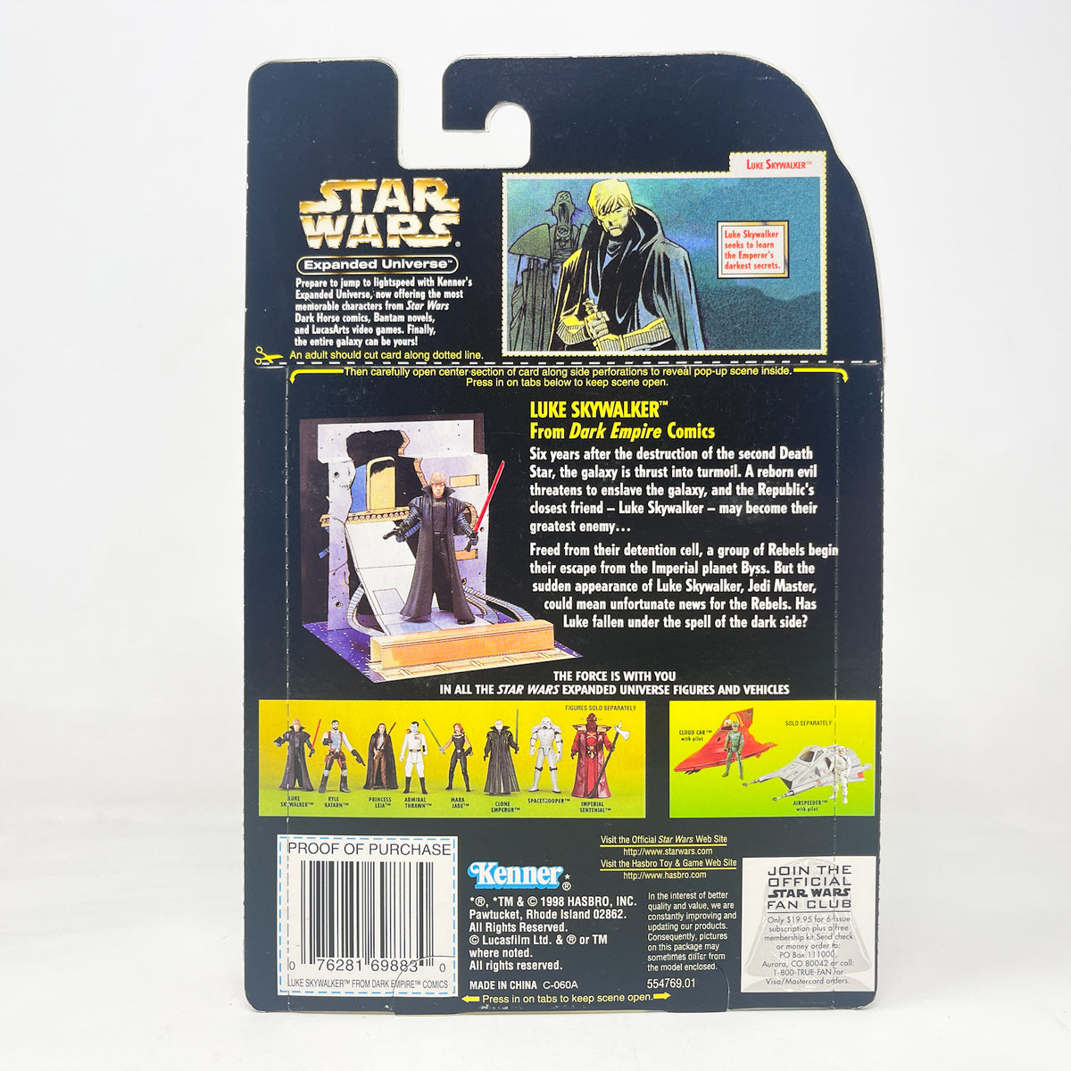 Expanded Universe Luke Skywalker - Hasbro Power of the Force 2