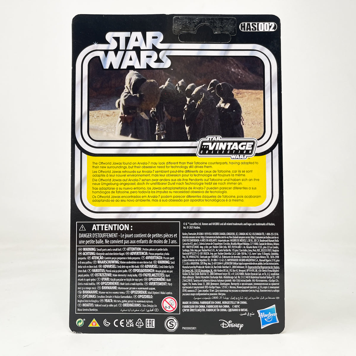 VC HAS02 Offworld Jawa Elder (Arvala-7) from Haslab Razor Crest - Unpunched - The Vintage Collection