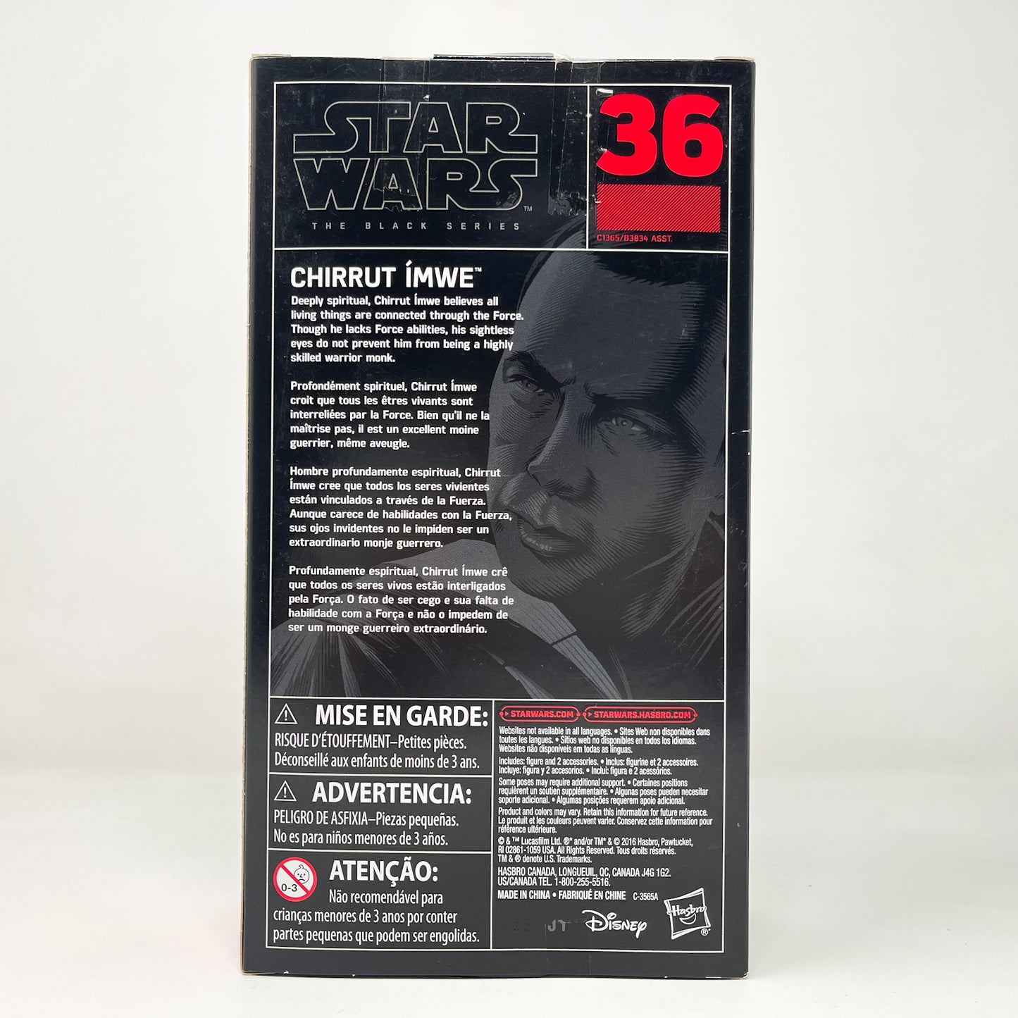Chirrut Imwe (Rogue One) #36 - Hasbro Black Series (2016)