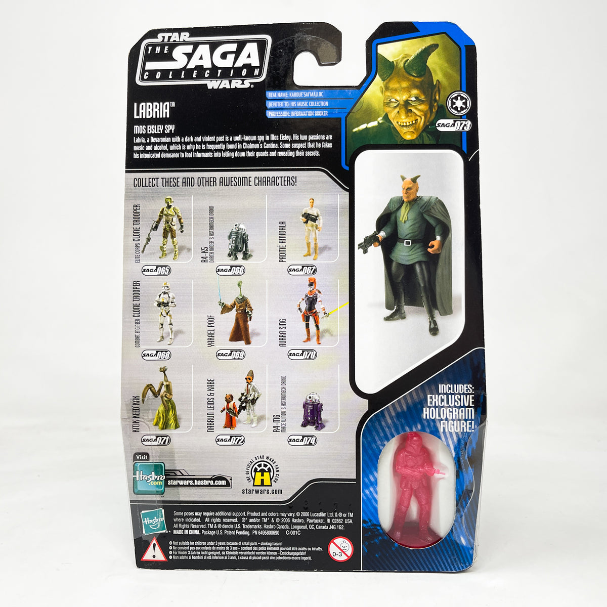 Labria #73 - Hasbro Saga Collection (2007)
