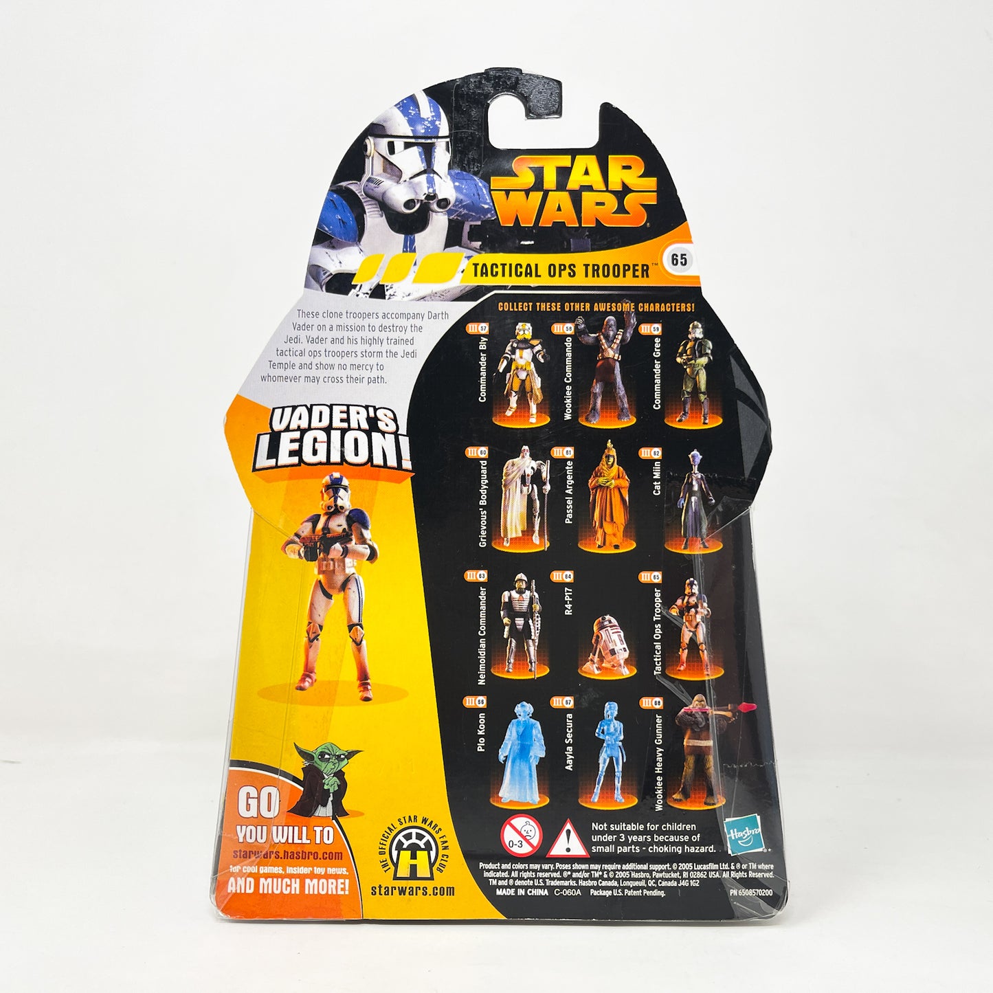 Tactical Ops Trooper (501st) #65 - Hasbro ROTS 2005