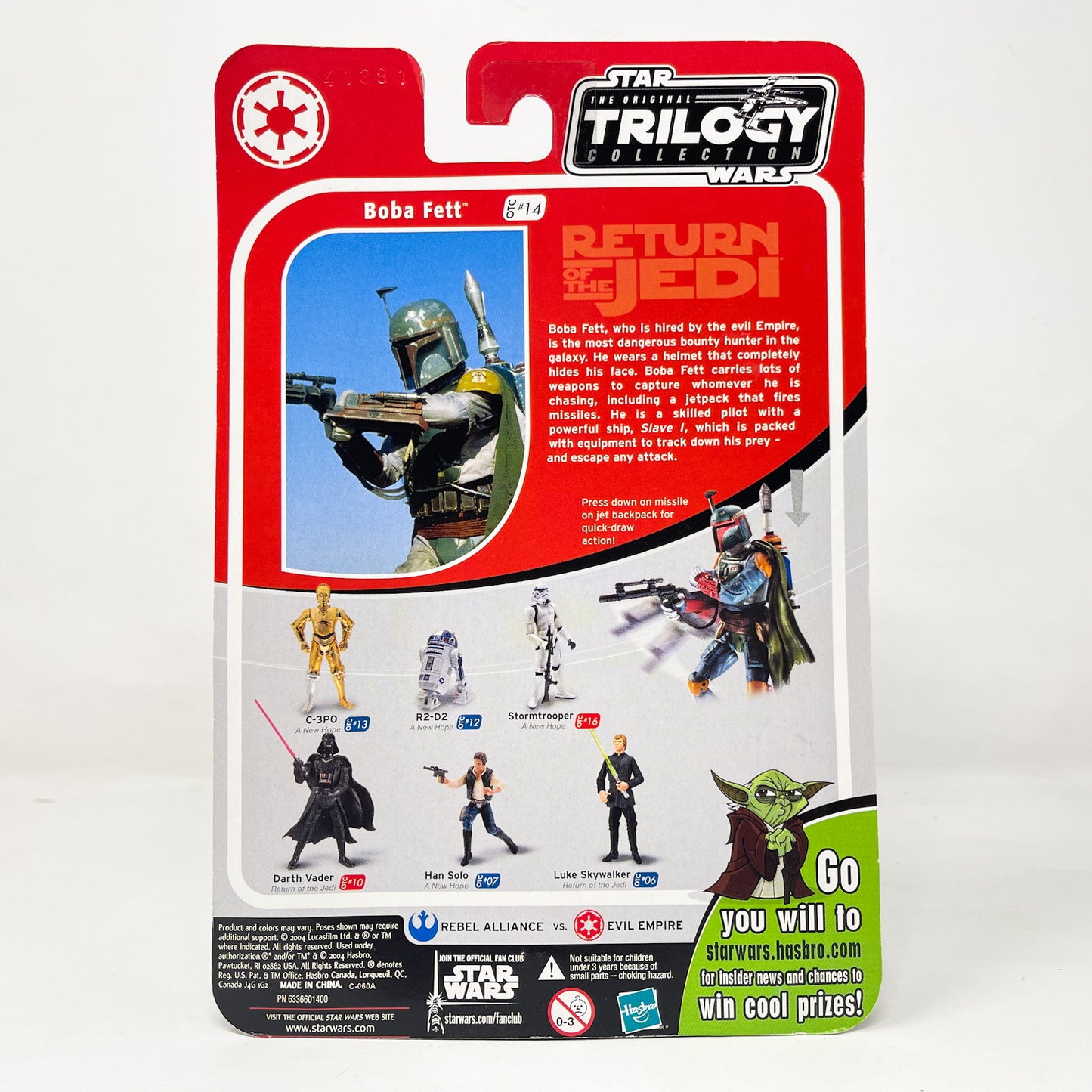 Boba Fett OTC-14 - Hasbro Original Trilogy Collection (2004)