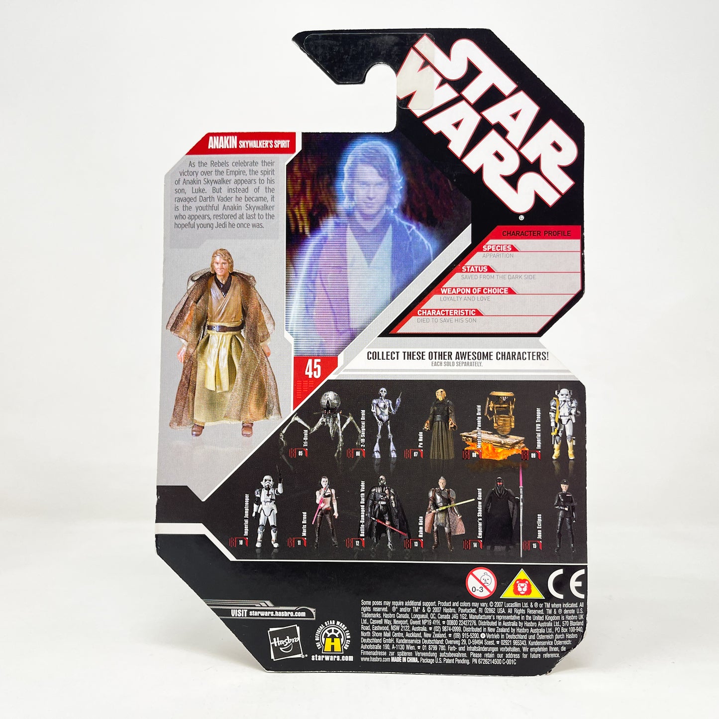 Anakin Skywalker's Spirit #45 - Hasbro 30th Anniversary Collection 3.75"