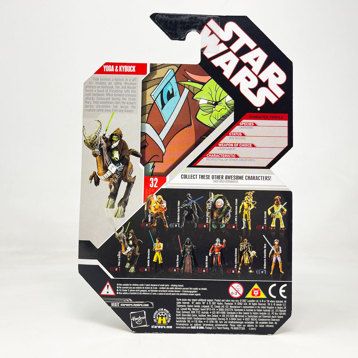 Yoda & Kybuck #32 - Hasbro 30th Anniversary Collection 3.75"