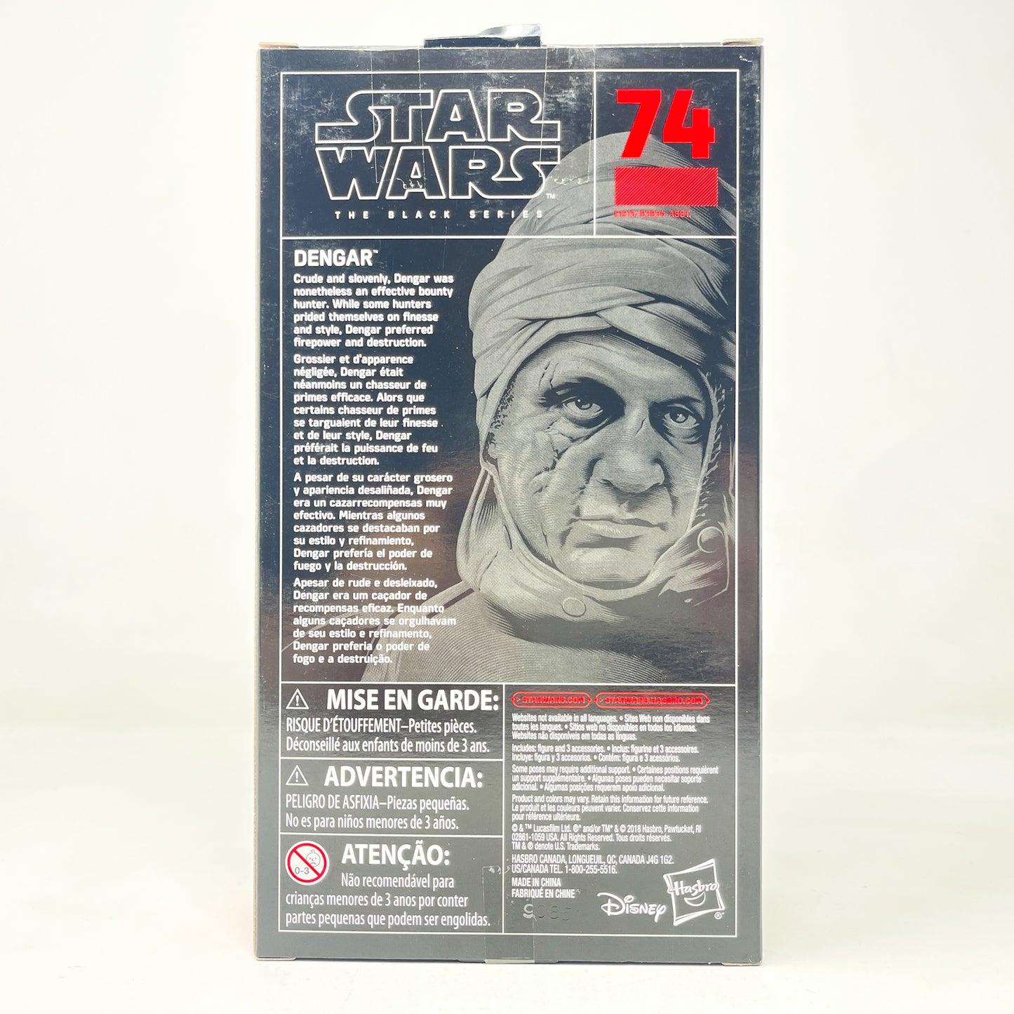 Dengar #74 - Hasbro Black Series (2018)