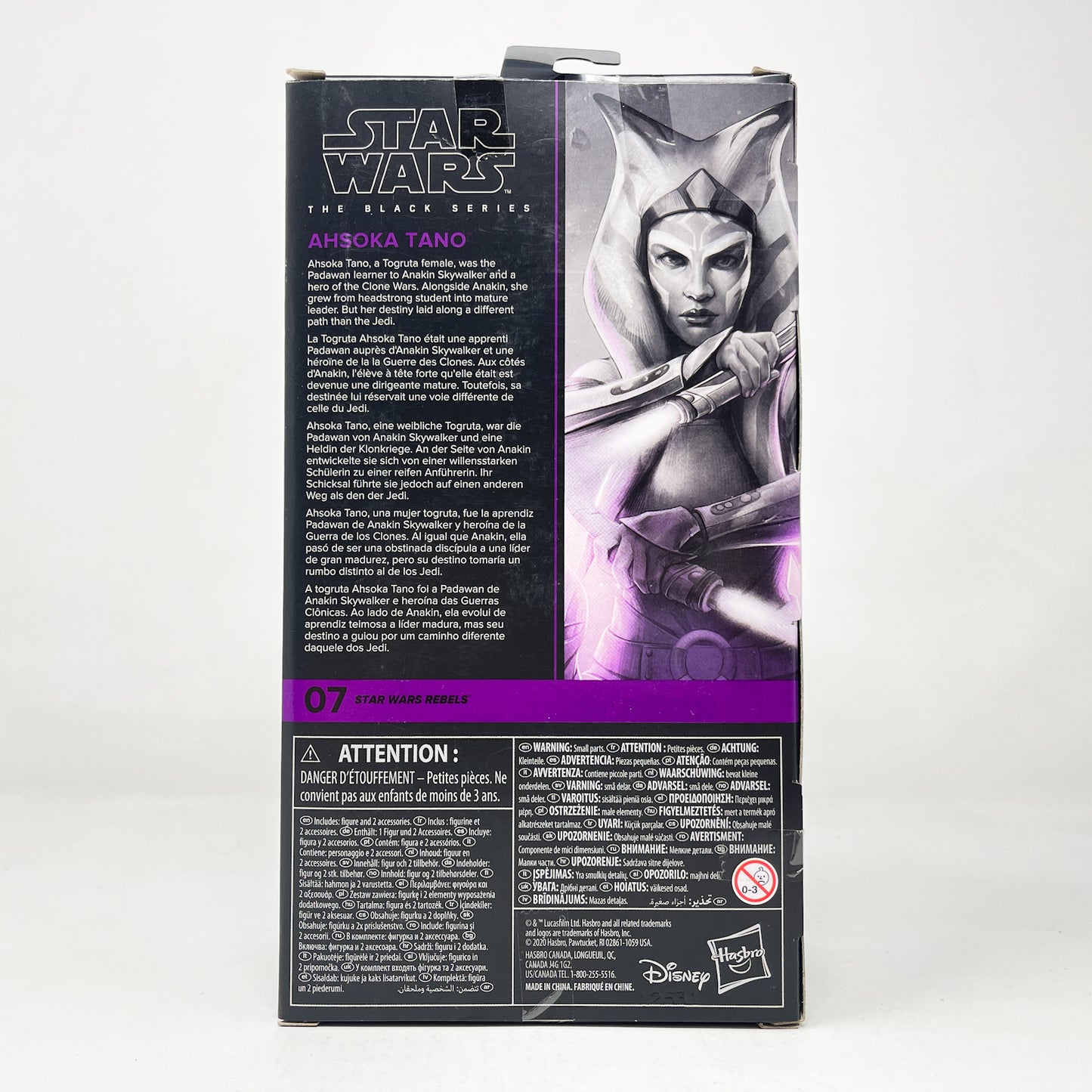 Ahsoka Tano (Rebels) REB 07 - Hasbro Black Series (2020)