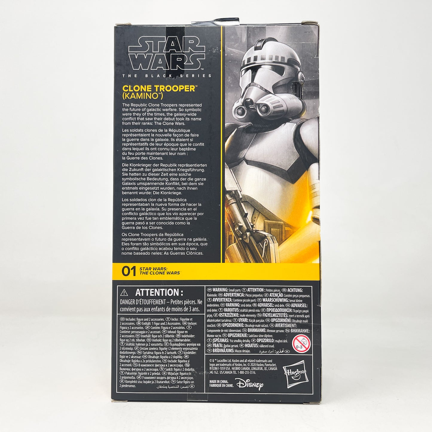 Clone Trooper (Kamino) CW 01 - Hasbro Black Series (2020)