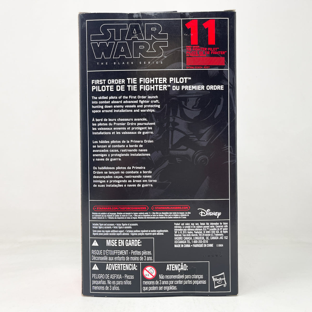 First Order TIE Fighter Pilot #11 - Hasbro Black Series (2015)