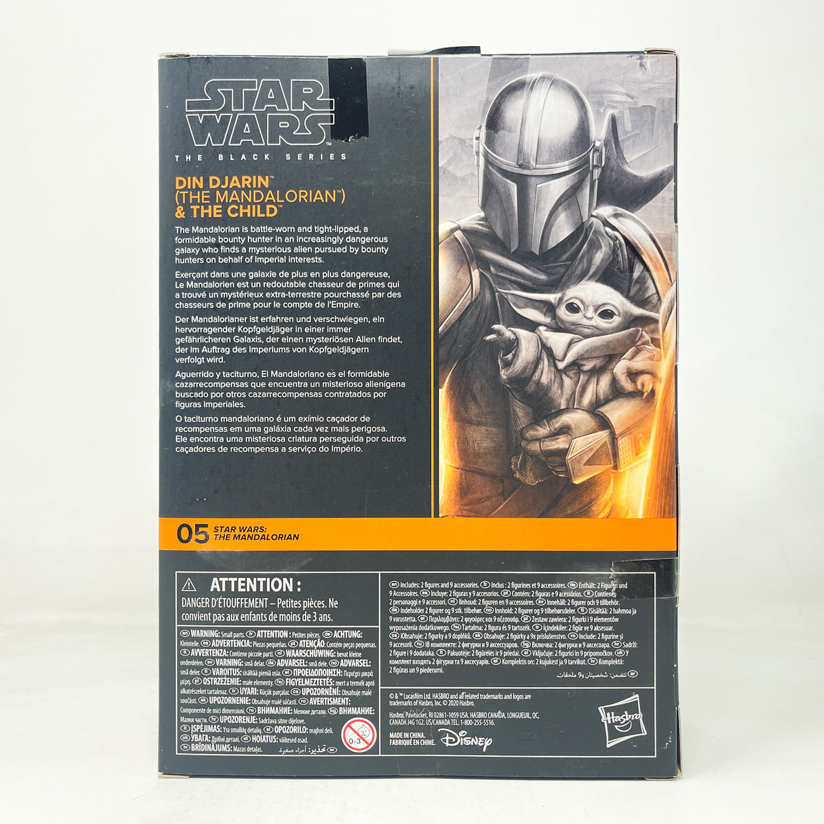 Din Djarin and The Child (Deluxe) MAN 05 - Hasbro Black Series (2020)