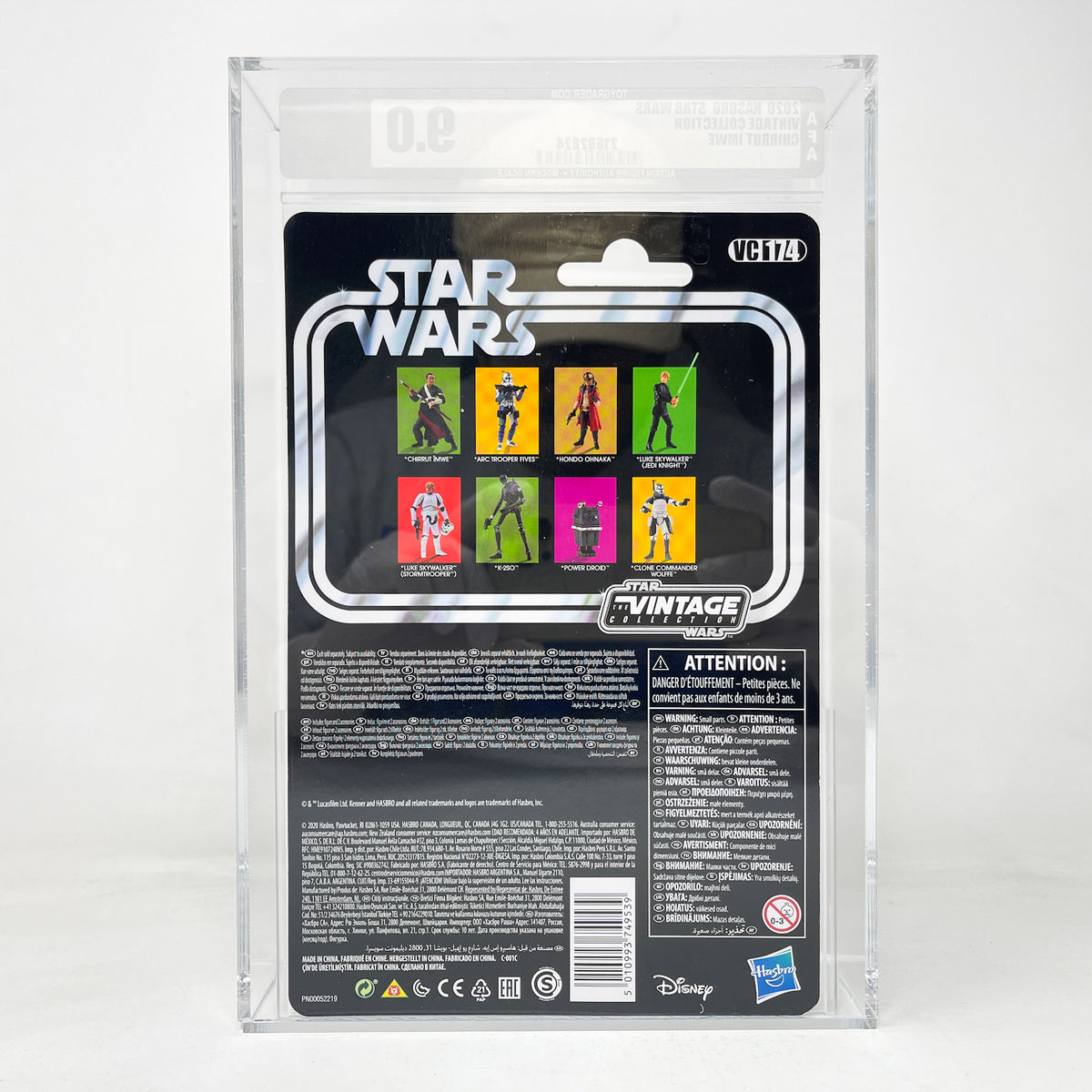 VC174 Chirrut Imwe (Rogue One) 2020 AFA Graded 9.0 - The Vintage Collection