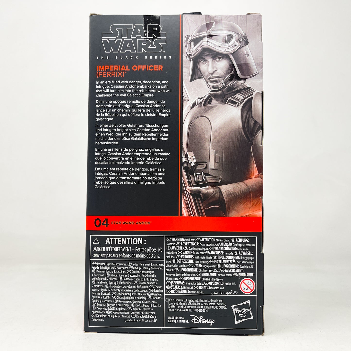 Imperial Officer Ferrix (Andor) AND 04 - Hasbro Black Series (2023)