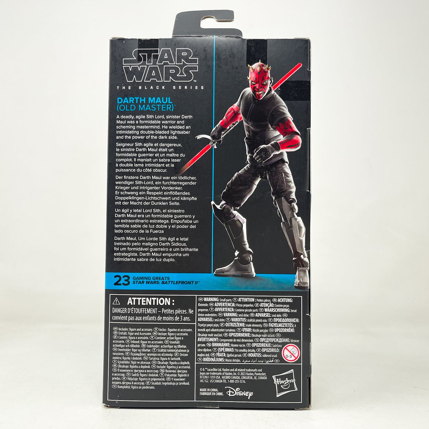 Darth Maul Old Master (Battlefront II) GG 23 - Hasbro Black Series (2023)