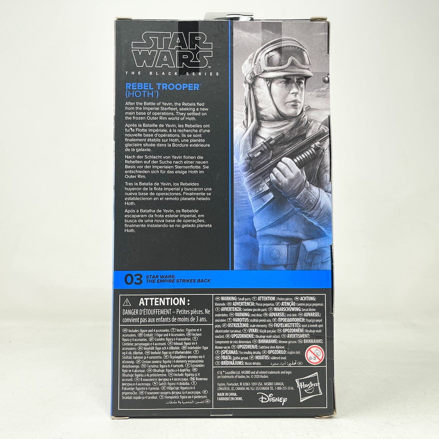 Rebel Trooper (Hoth) ESB 03 - 40th Anniversary - Hasbro Black Series (2020)