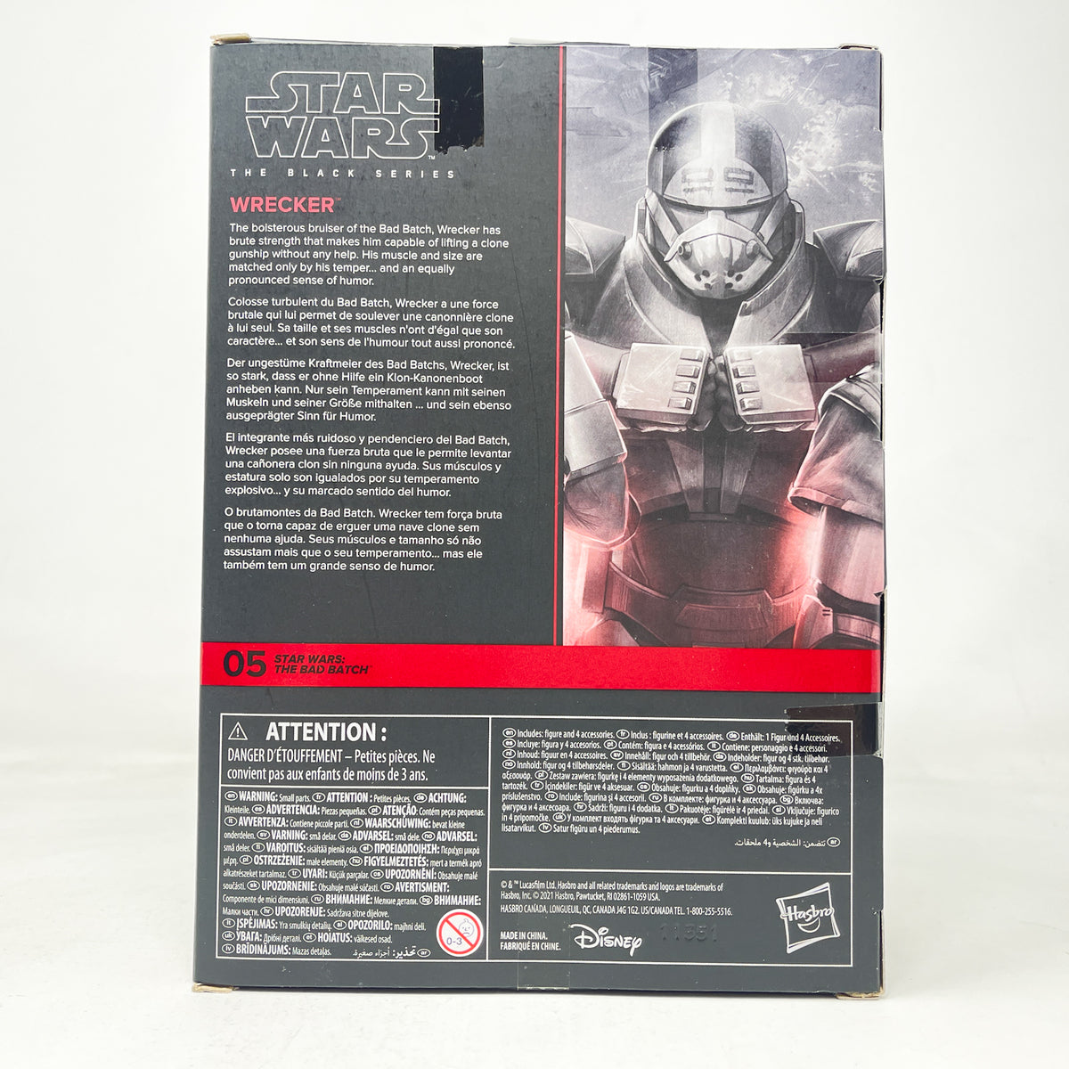 Wrecker - Deluxe (The Bad Batch) BB 05 - Hasbro Black Series (2021)