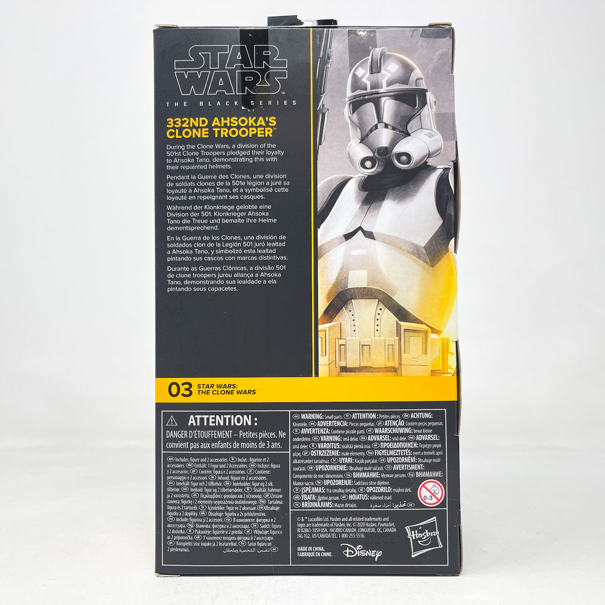 332nd Clone Trooper CW 03 - Hasbro Black Series (2020)