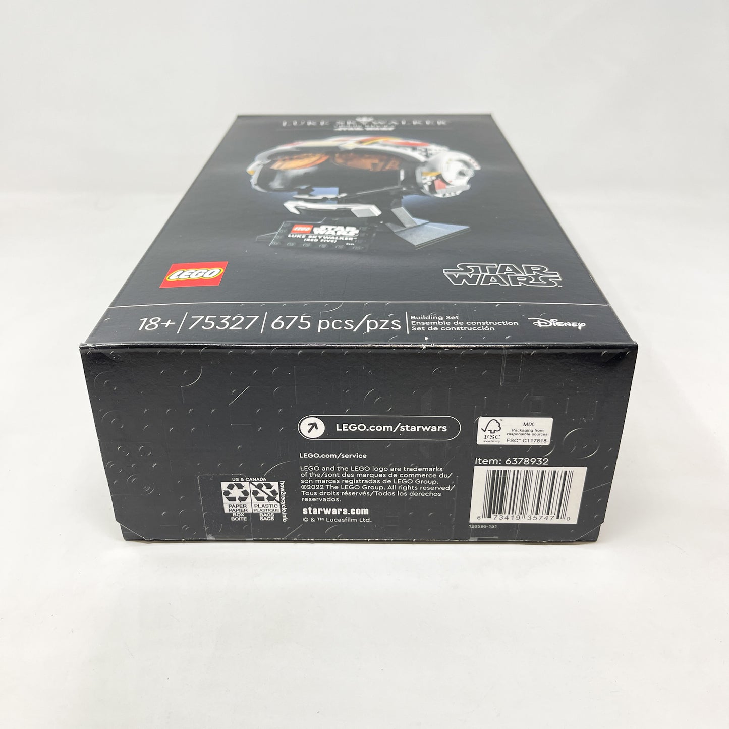 Lego 75327 Luke Skywalker (Red Five) Helmet (2022) - Sealed