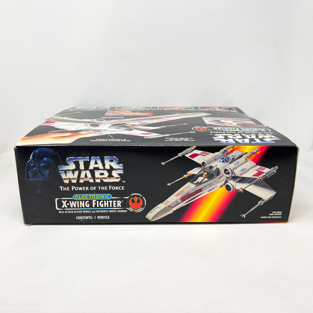 Electronic X-Wing Fighter - POTF2 Hasbro 1995 Star Was Vehicle - Open Box