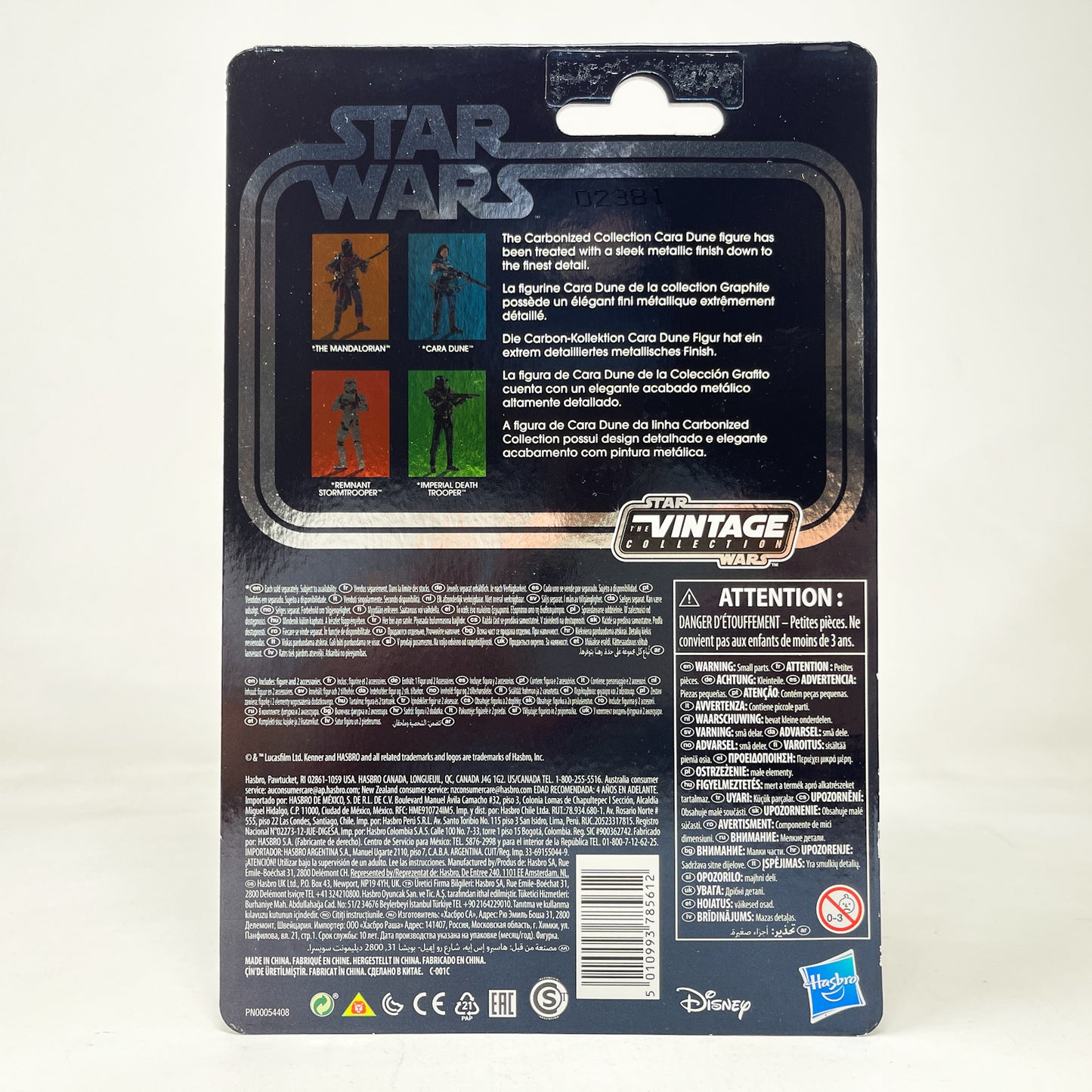 VC Cara Dune (Carbonized) - The Vintage Collection Hasbro Star Wars