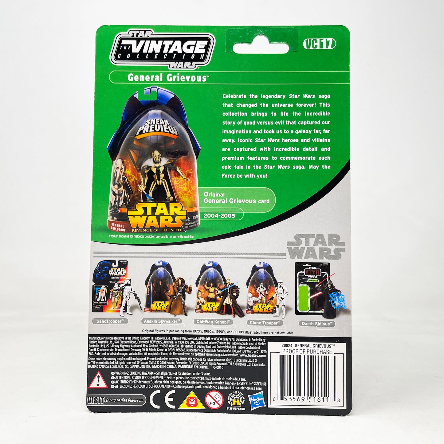 VC017 General Grievous (2010) Fett Offer - The Vintage Collection