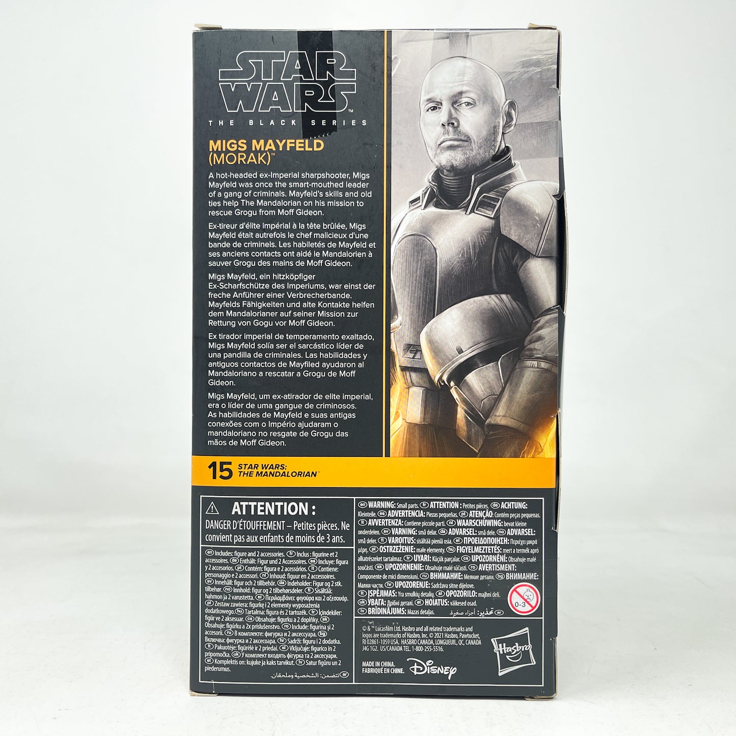 Migs Mayfield (Morak) MAN 15 - Hasbro Black Series (2022)