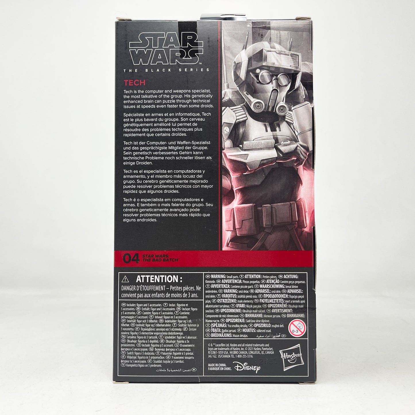 Tech (The Bad Batch) BB 04 - Hasbro Black Series (2021)