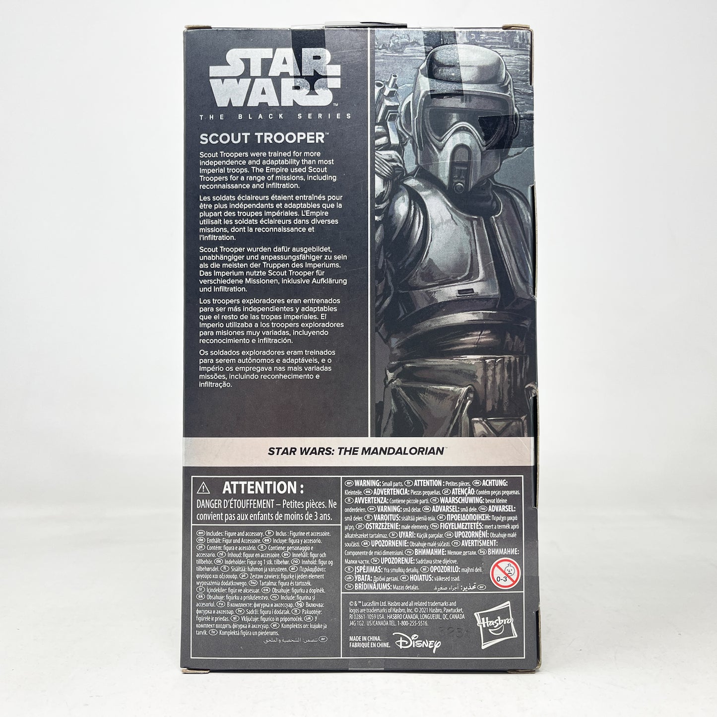 Scout Trooper (Carbonized) - Hasbro Black Series (2022)