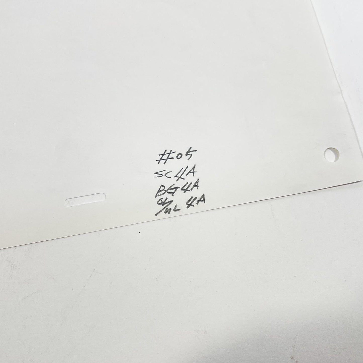 Vintage 4th Moon Toys Star Wars Pre-Production Tartakovsky Clone Wars Original Pre-Production Artwork - Yoda