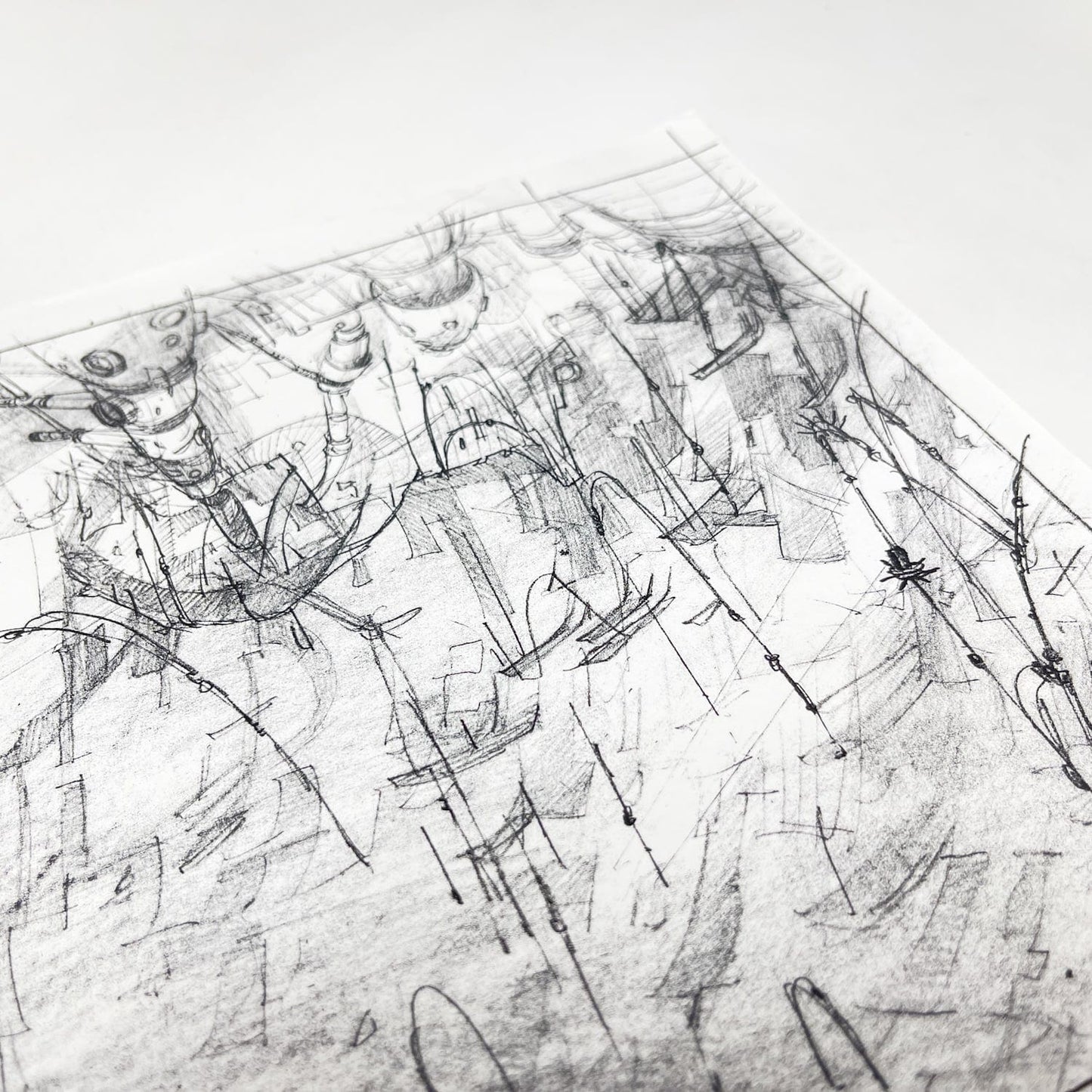 Vintage 4th Moon Toys Star Wars Pre-Production Tartakovsky Clone Wars Original Pre-Production Photocopy - D