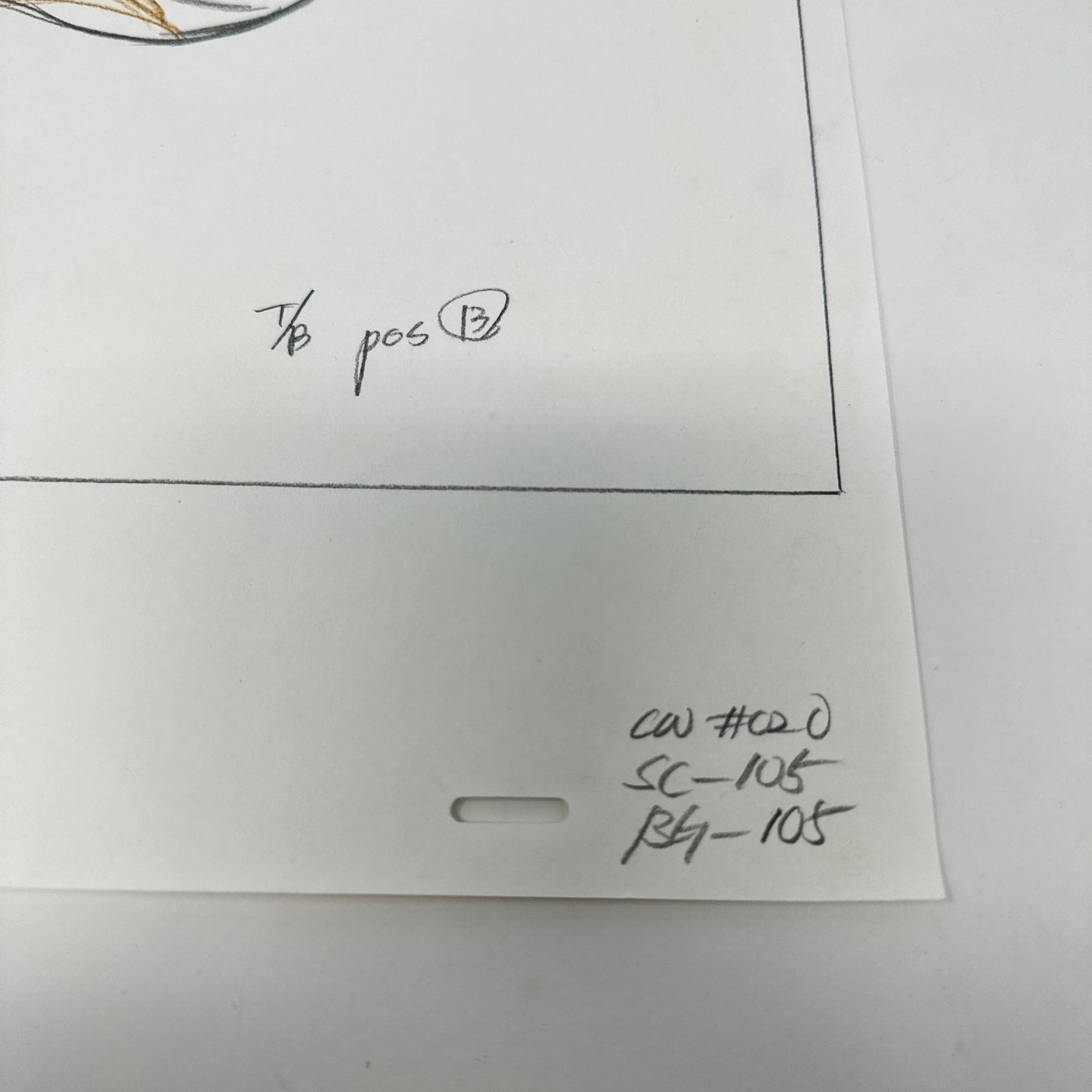 Vintage 4th Moon Toys Star Wars Pre-Production Tartakovsky Clone Wars Original Pre-Production Storyboard G