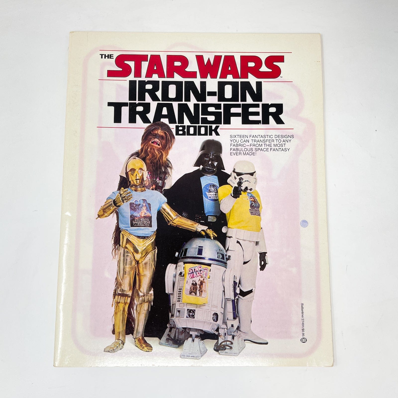 Star Wars Iron-On Transfer Book (1977) Vintage T-Shirt NOS – 4th