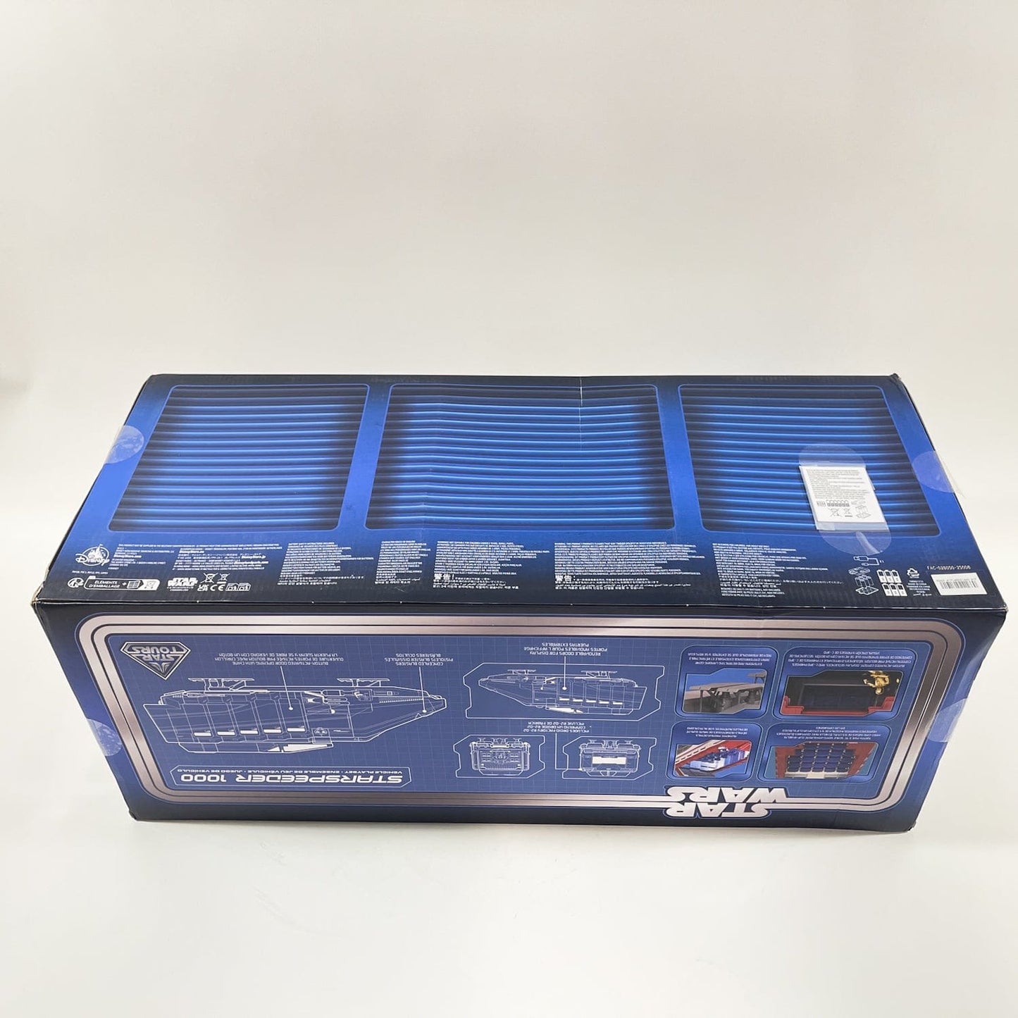 Vintage Disney Star Wars Mid Ships Starspeeder 1000 – Star Tours Vehicle Playset (Disney Parks Exclusive)