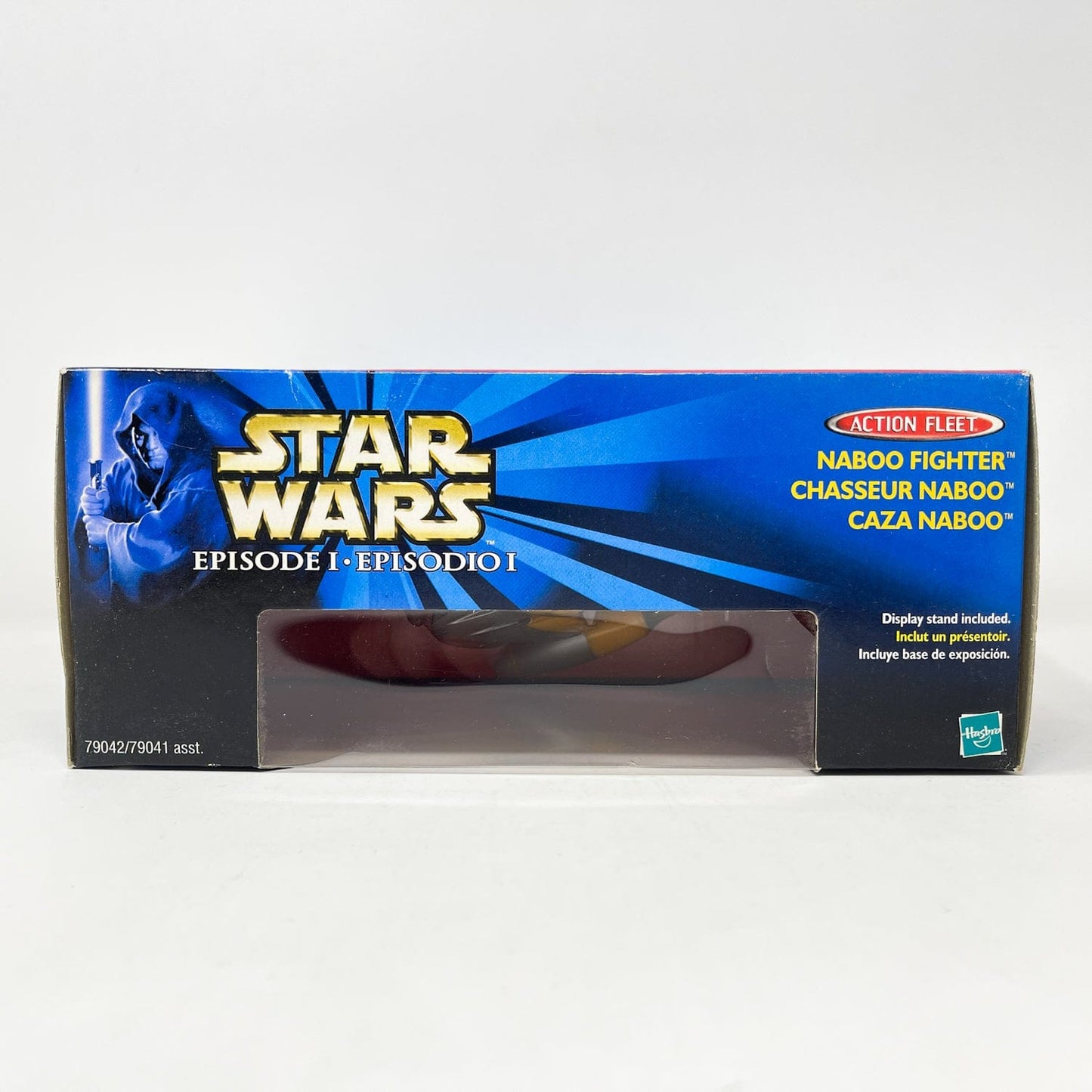 Vintage Galoob Star Wars Modern Ships Naboo Fighter (1998) MISB - Action Fleet Micro Machines Star Wars