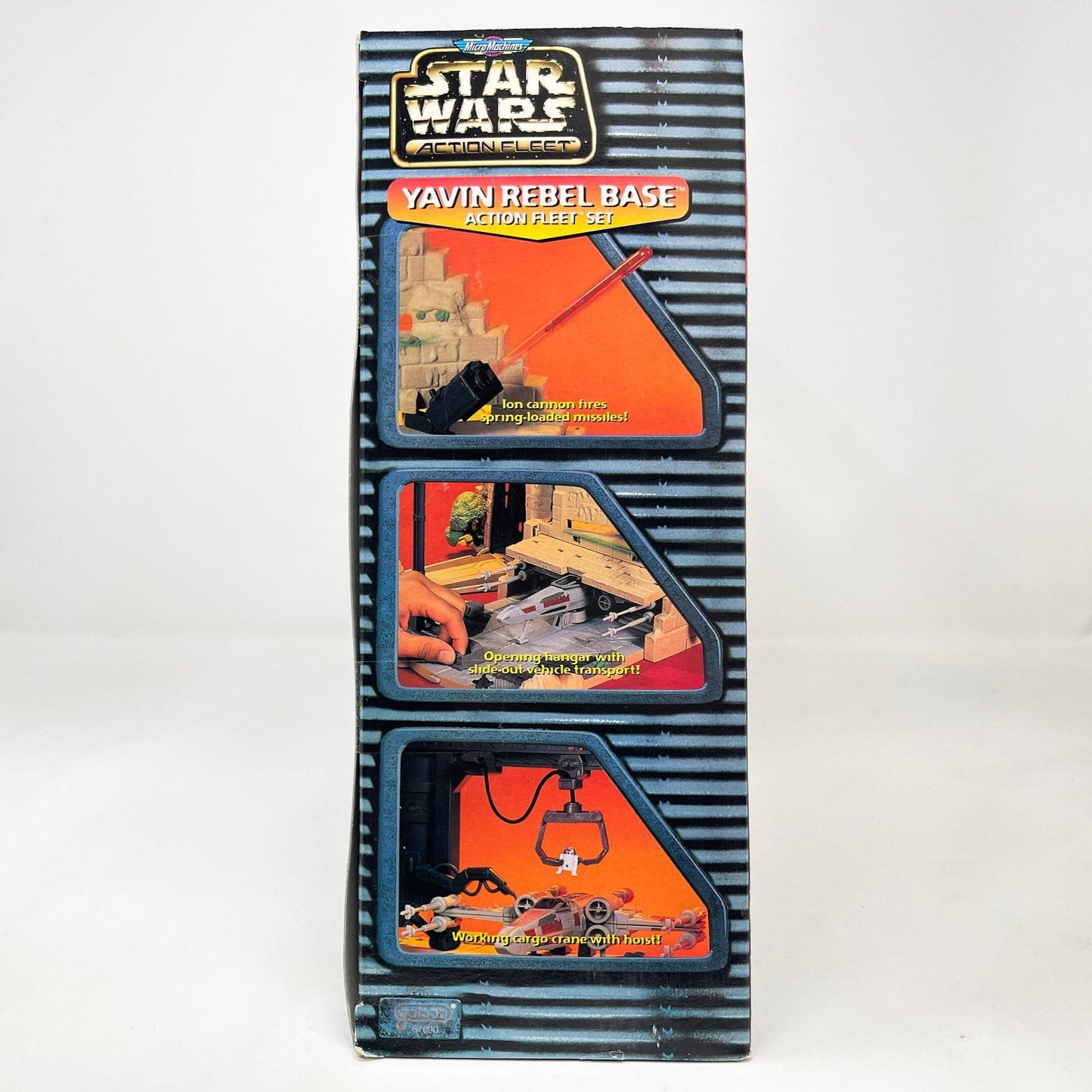 Vintage Galoob Star Wars Modern Ships Yavin Rebel Base Action Fleet Playset (1997) MISB - Micro Machines Star Wars