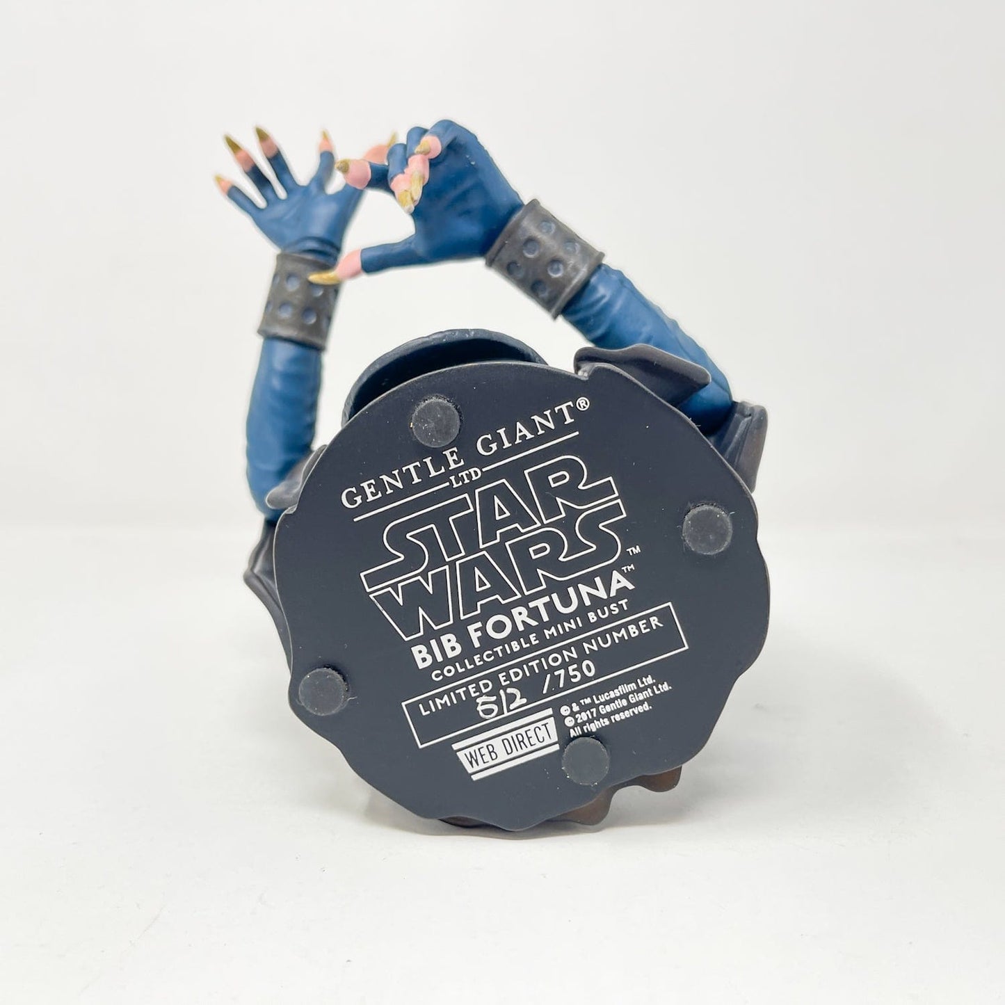 Vintage Gentle Giant Star Wars Statues & Busts Bib Fortuna Collectible Bust - Gentle Giant