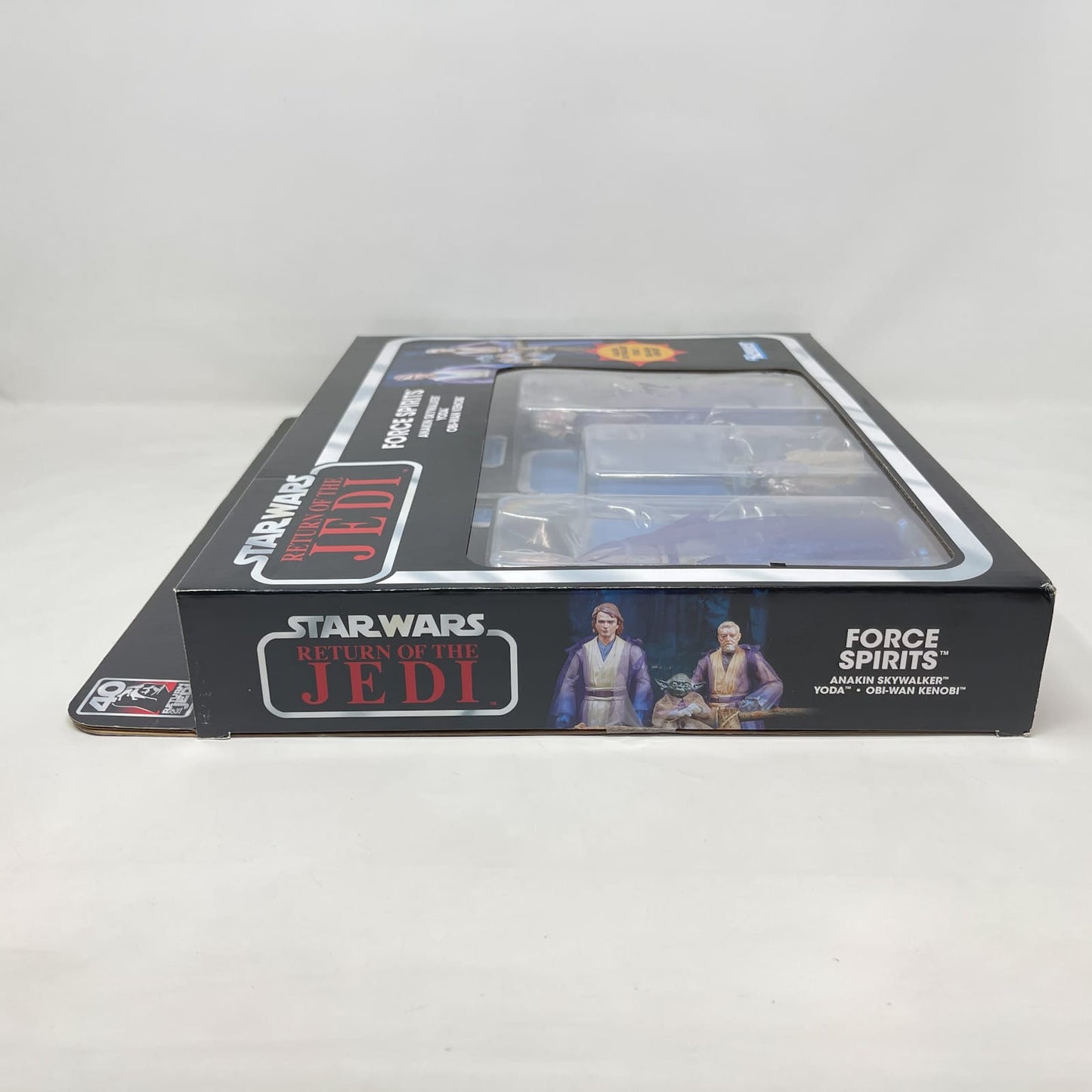 Vintage Hasbro Star Wars Black Series Sealed Figures Force Spirits 3-Pack Anakin Skywalker, Yoda, Obi-Wan Kenobi - Hasbro Black Series (2023)