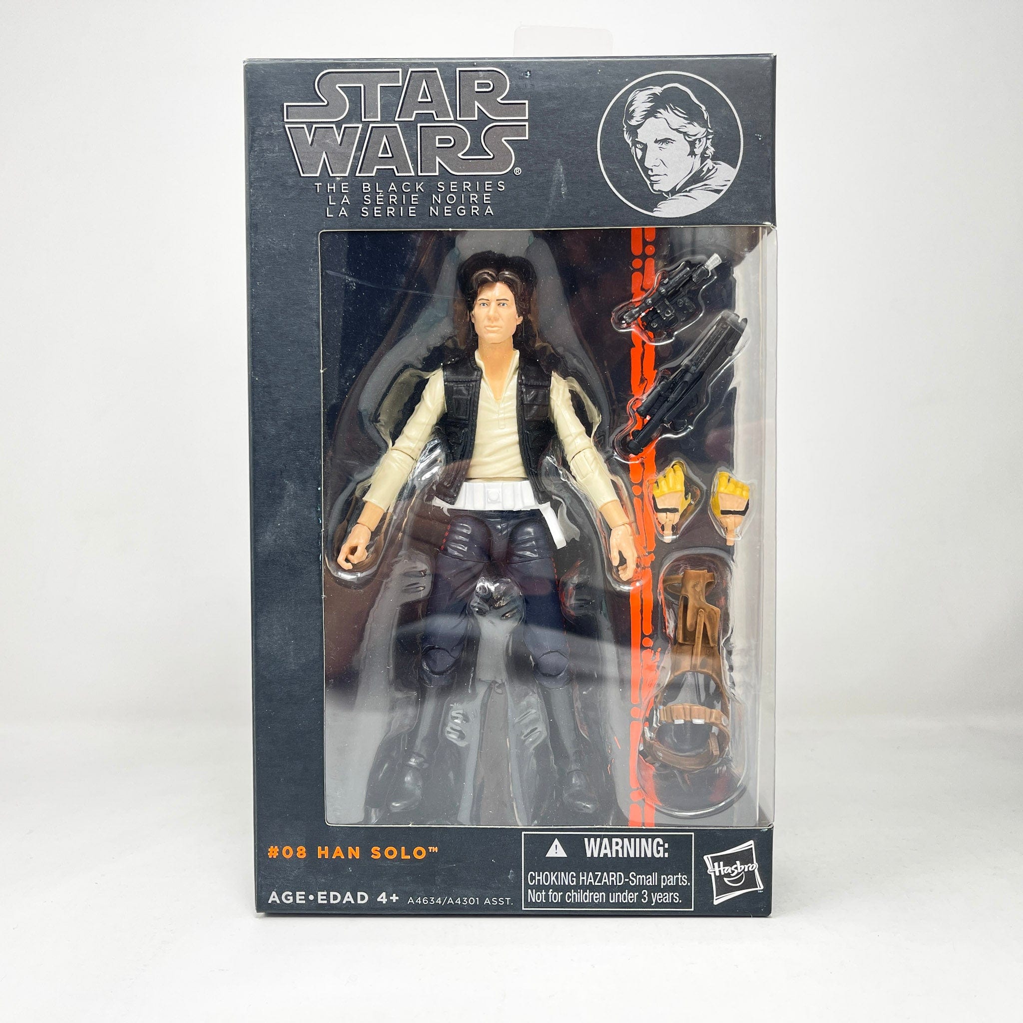 Han Solo - Orange #08 - Black Series Hasbro Star Wars Action Figure – 4th  Moon Toys