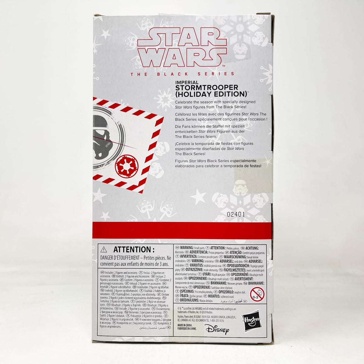 Vintage Hasbro Star Wars Black Series Sealed Figures Holiday Stormtrooper & Porg - Hasbro Black Series (2020)