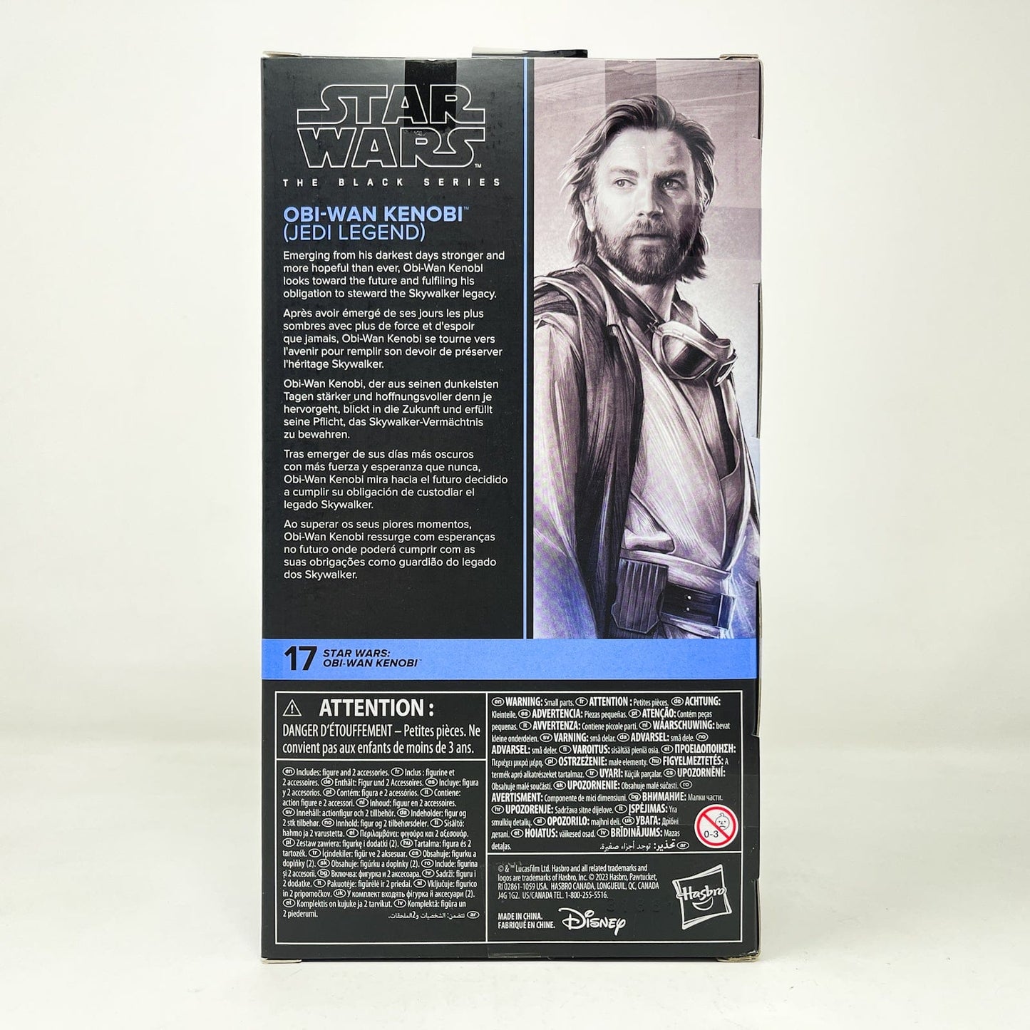 Vintage Hasbro Star Wars Black Series Sealed Figures Obi-Wan Kenobi (Jedi Legend) OBI 17 - Hasbro Black Series (2024)