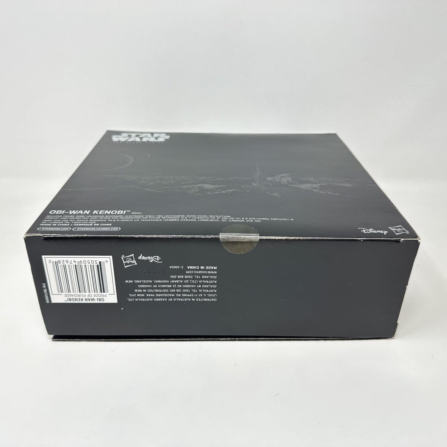 Vintage Hasbro Star Wars Black Series Sealed Figures Obi-Wan Kenobi with Leia Hologram Table (SDCC 2016) - Black Series Hasbro Star Wars Box Set