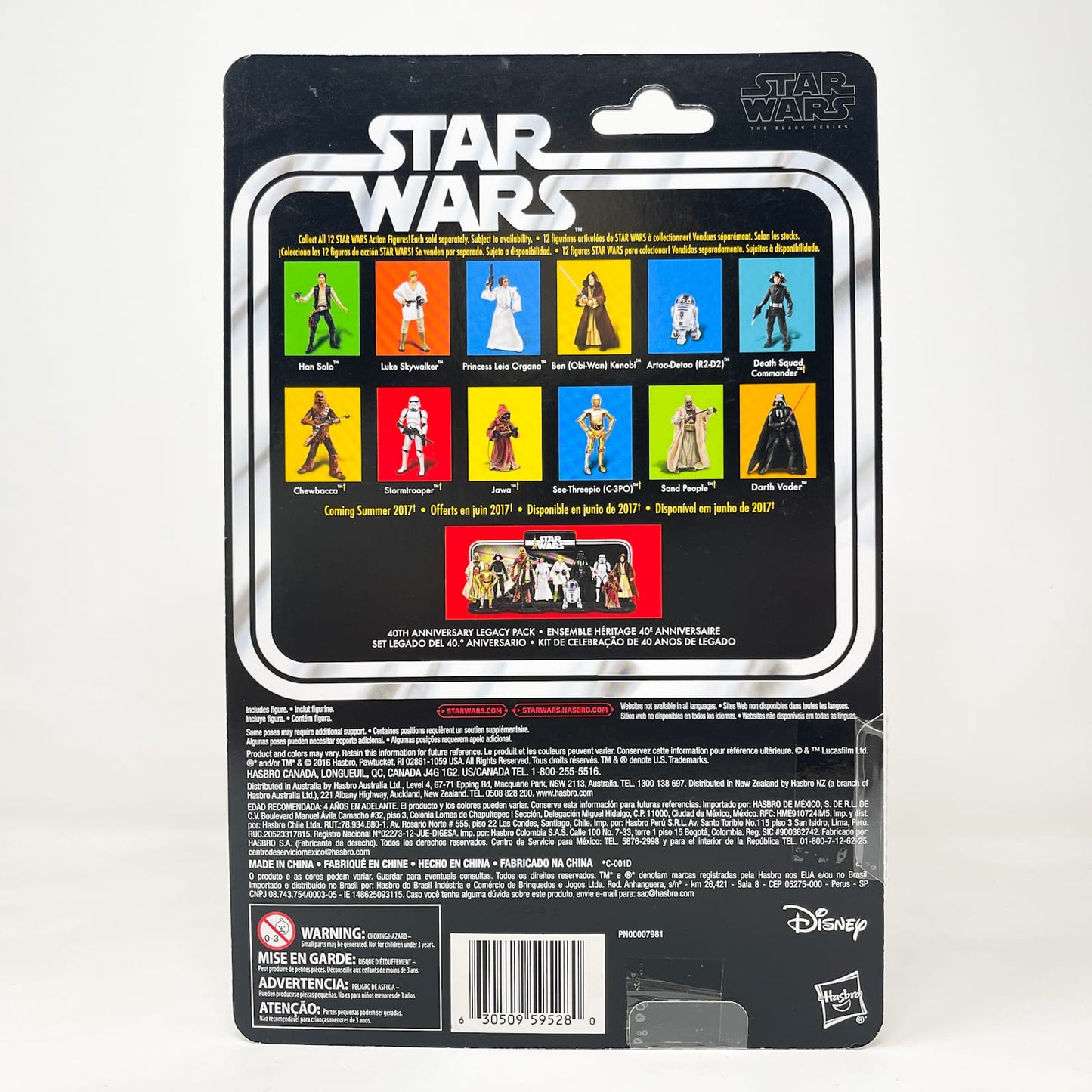 Vintage Hasbro Star Wars Black Series Sealed Figures R5-D4 - 40th Anniversary - Hasbro Black Series (2017)