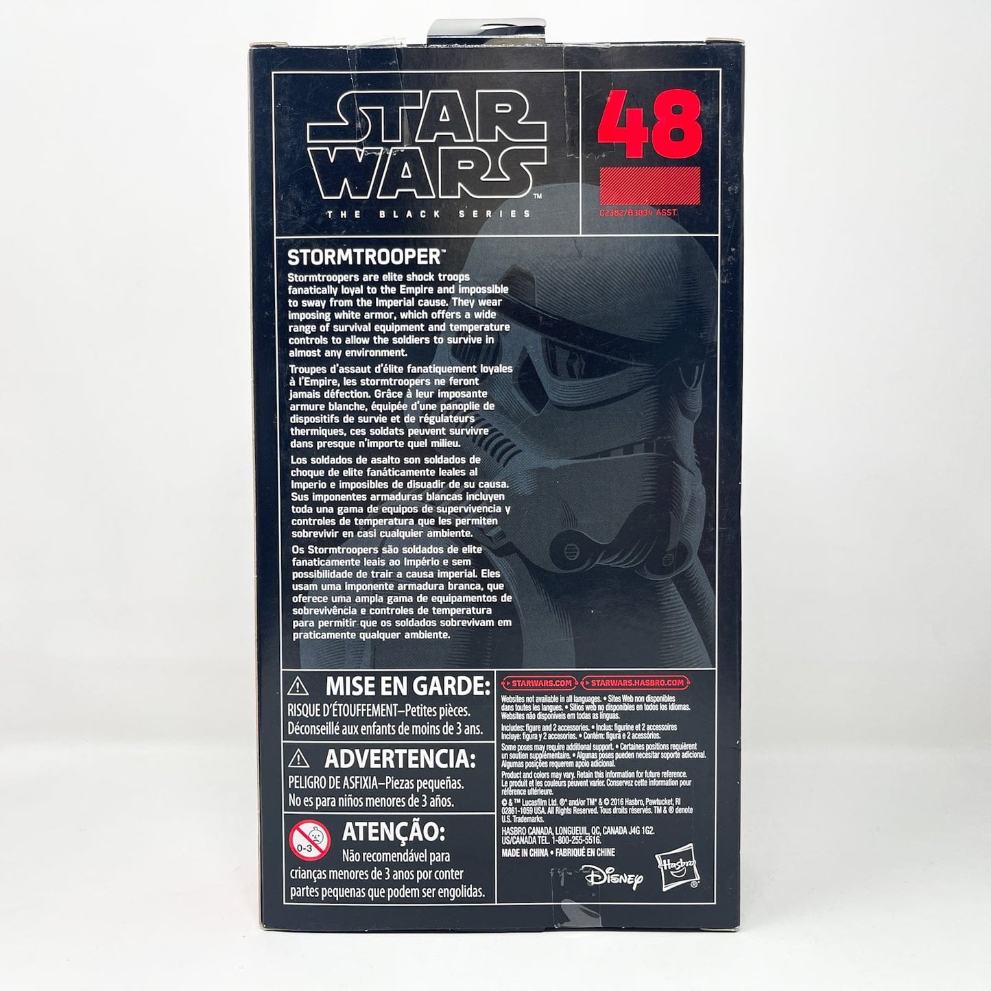 Vintage Hasbro Star Wars Black Series Sealed Figures Stormtrooper #48 - Black Series Hasbro Star Wars Action Figure